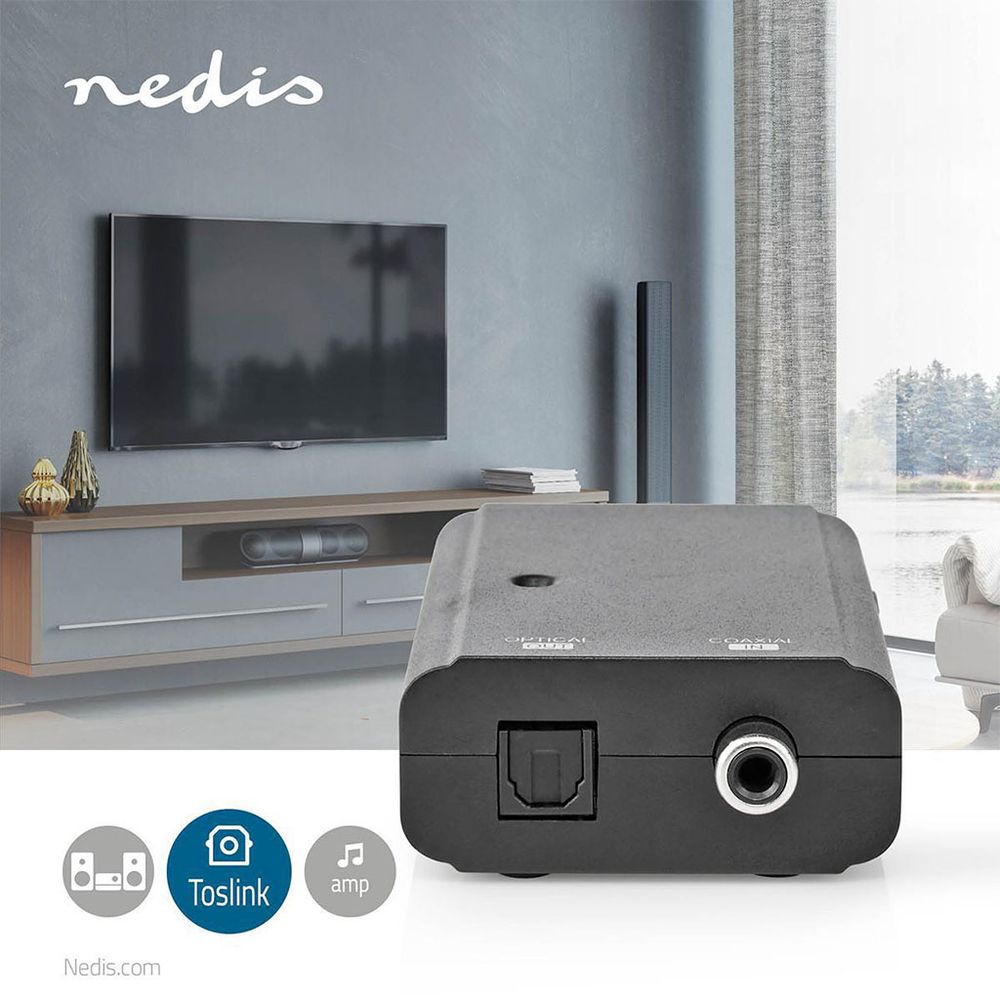 Digital Lydomformer S/PDIF - Nedis