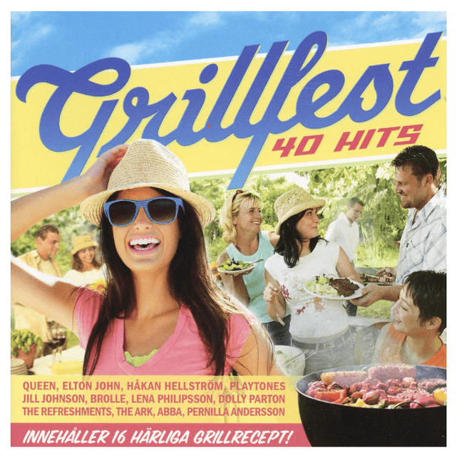 Hovedbilde Grillfest - 40 Hits (2CD) Diverse artister
