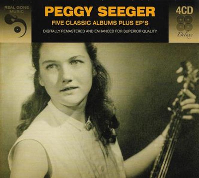 Hovedbilde Peggy Seeger - Five Classic Albums Plus EP's (4CD)