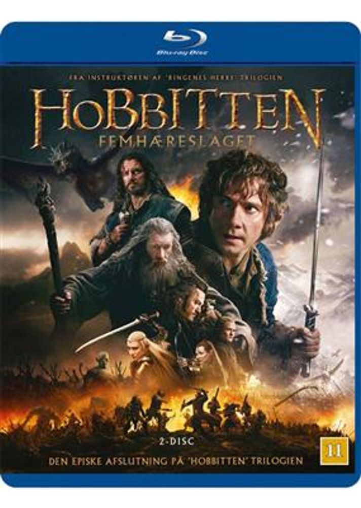 Hobbiten - Femhærerslaget (Blu-ray)