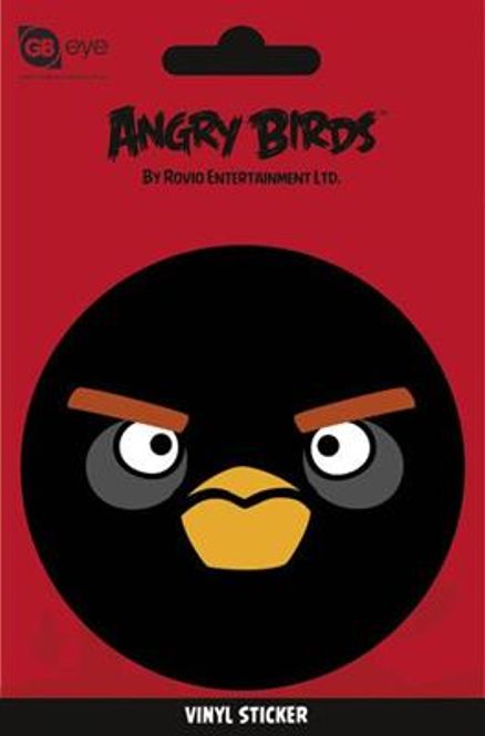Hovedbilde Angry Birds - Black - Vinyl Stickers