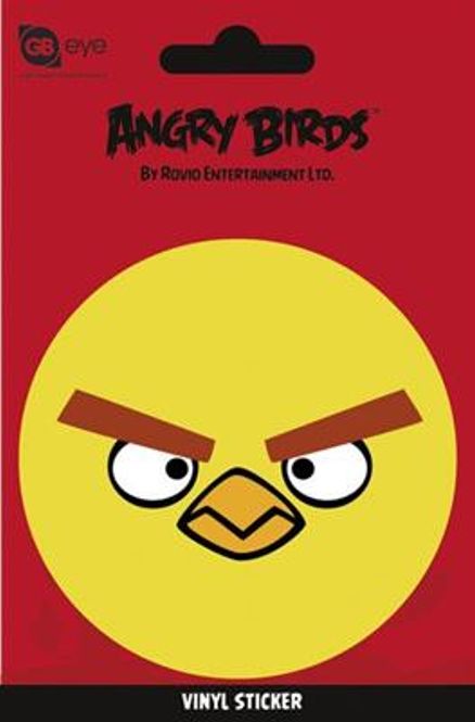 Hovedbilde Angry Birds - Yellow - Vinyl Stickers