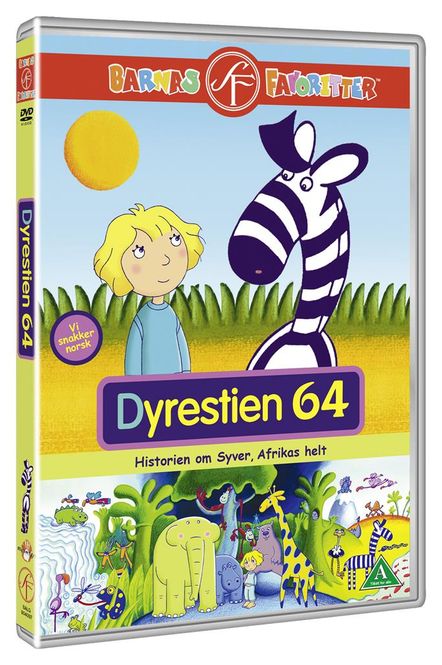 Hovedbilde Dyrestien 64 - Historien Om Syver, Afrikas Helt (DVD)