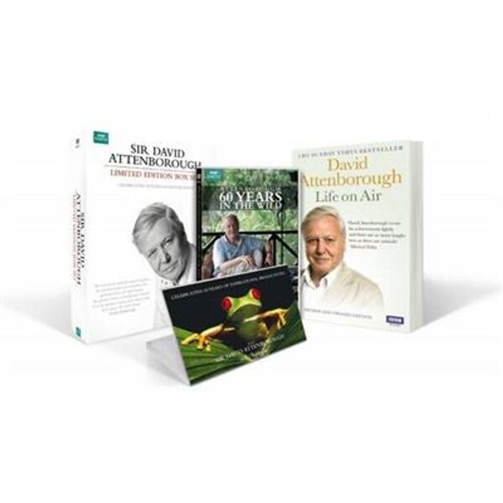 Attenborough: 60 Years In The Wild - Limited Edition Gift Set (3DVD)