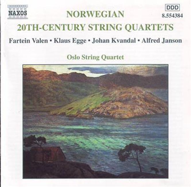 Hovedbilde Fartein Valen - Norwegian 20th-Century String Quartets (CD) ...