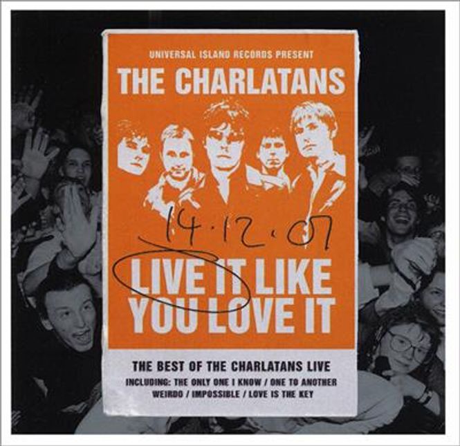 Hovedbilde The Charlatans - Live It Like You Love It (CD) (UK)