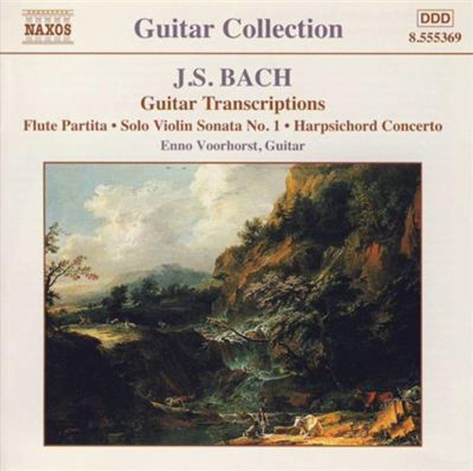 Hovedbilde Bach - Enno Voorhorst - Guitar Transcriptions (Flute ...