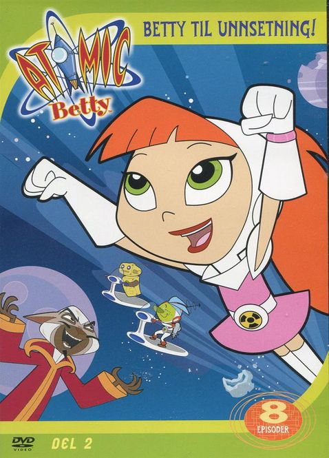 Hovedbilde Atomic Betty  Del 2 - Betty Til Unnsetning! (DVD)