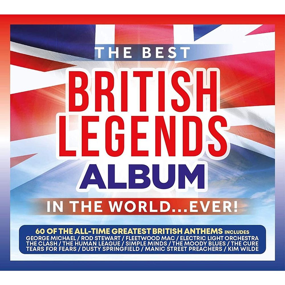 The Best British Legends Album in the World... Ever! - Diverse Artister (3CD)