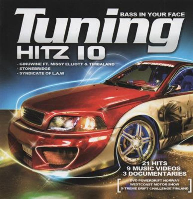 Hovedbilde Tuning Hitz 10 - Diverse artister (CD+DVD)