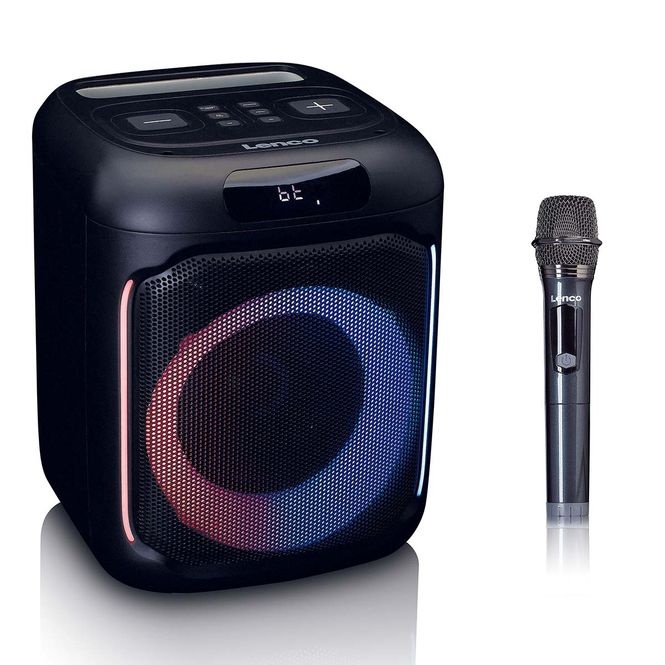 Hovedbilde Partyhøyttaler IPX4, Bluetooth, TWS, Led-Lys og Trådløs ...