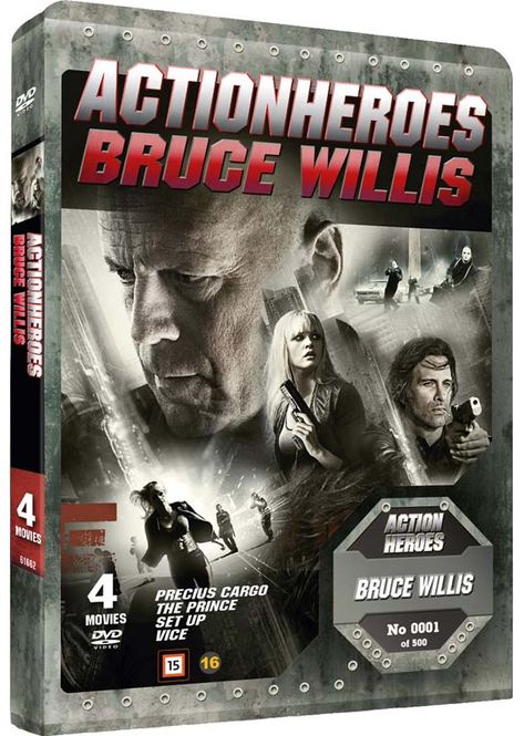 Hovedbilde Bruce Willis - 4 Movie Steelbook Collection (DVD)