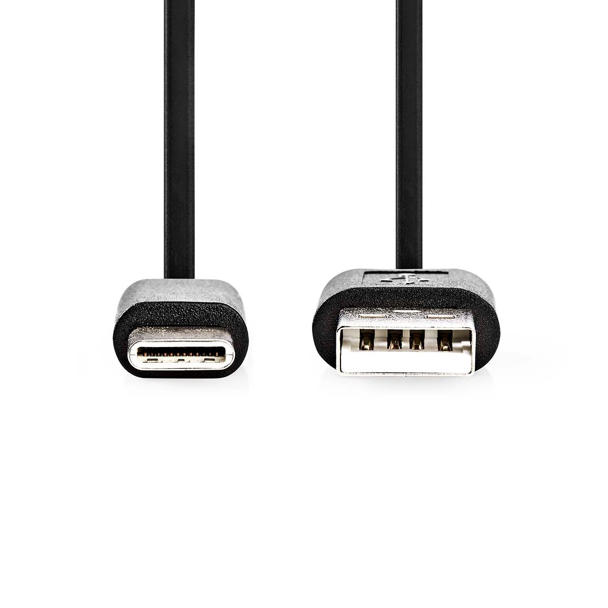 USB 2.0 Kabel - USB-A - USB-C - USB 2.0 - 480Mps - 3 Meter - Nedis