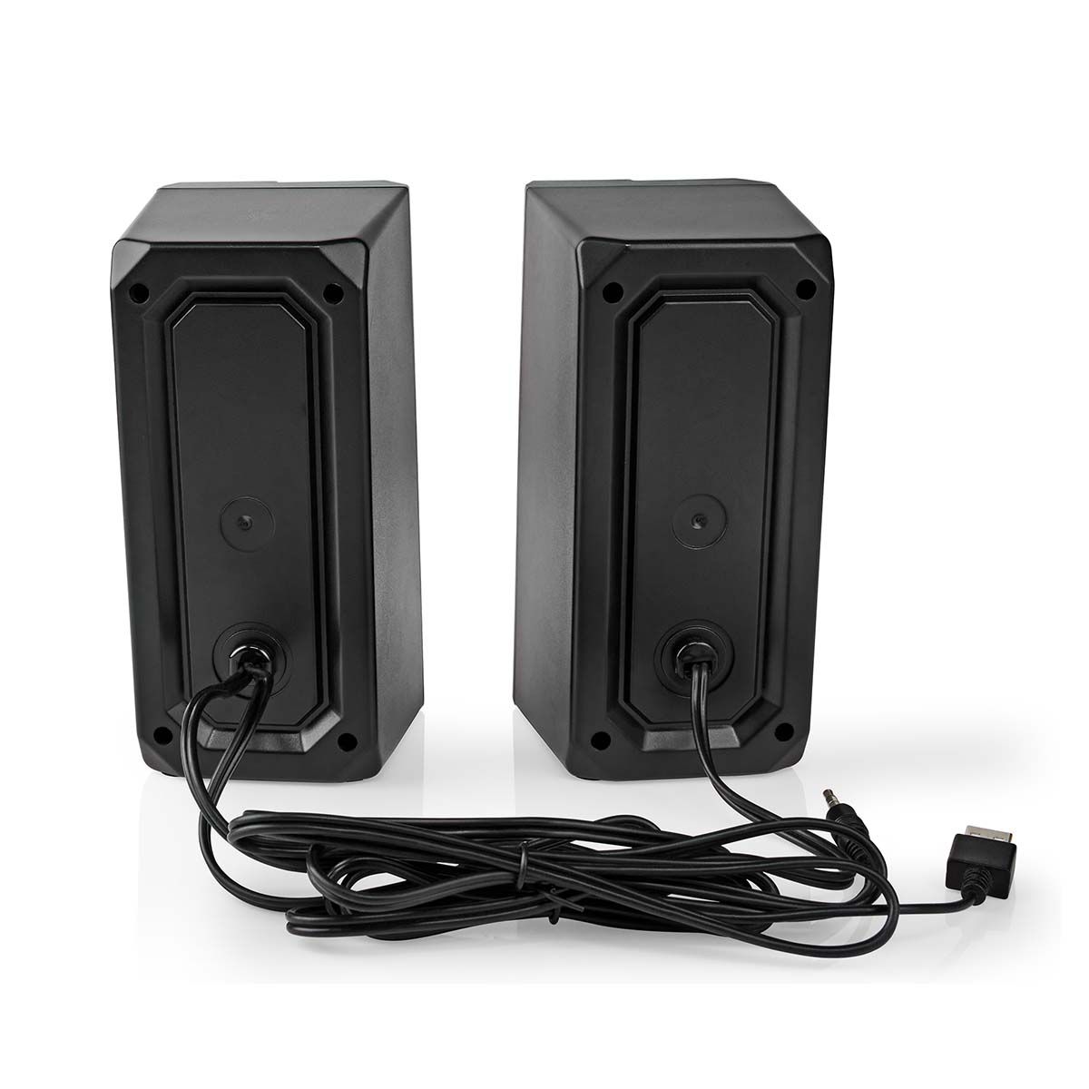 Gaming Høyttaler 2.0 Stereo 18watt - LED-lys - Nedis