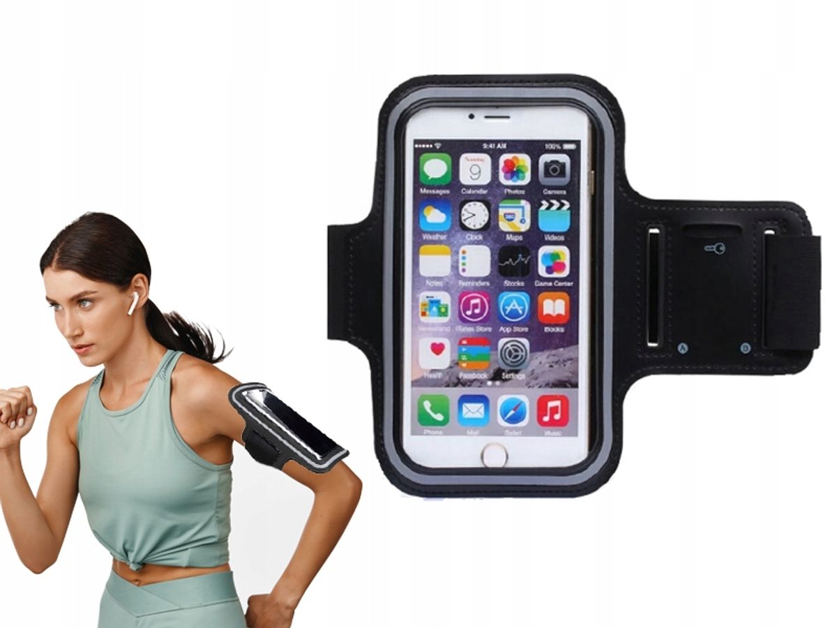 Sportsarmbånd - Mobilholder - Armstrap for Mobiltelefoner - 