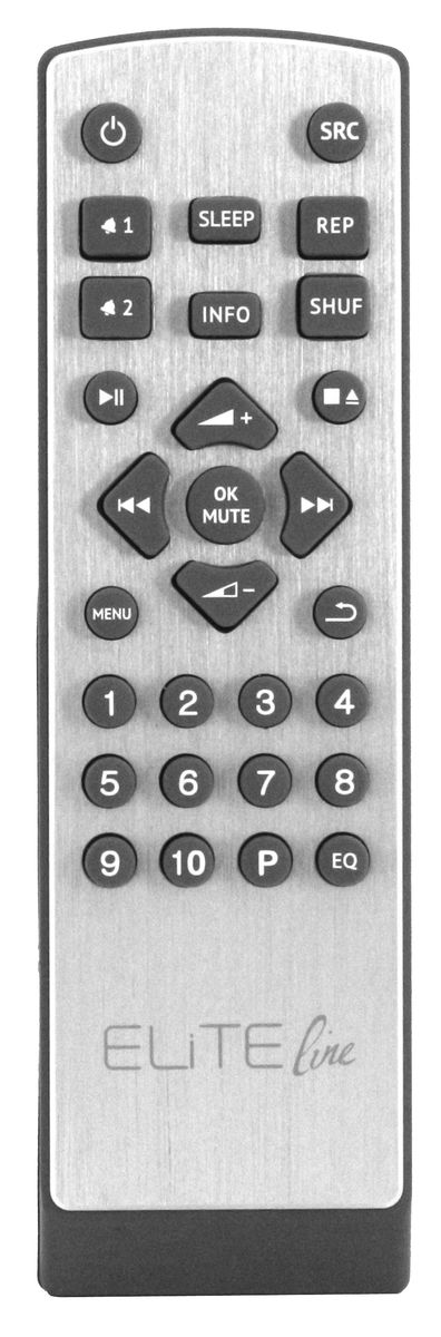 Soundmaster Stereoanlegg ICD2018 EliteLine - DAB+, CD, BT, Internettradio, Streaming