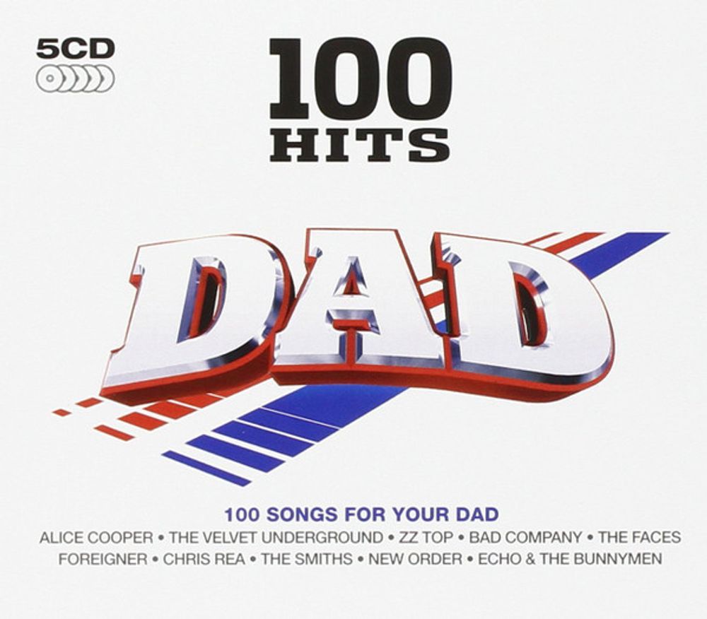 100 Hits - Dad (5CD) Diverse artister - songs for Dad`s