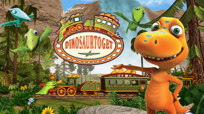 Hovedbilde Dinosaurtoget - Reisen Jorden Rundt (DVD)