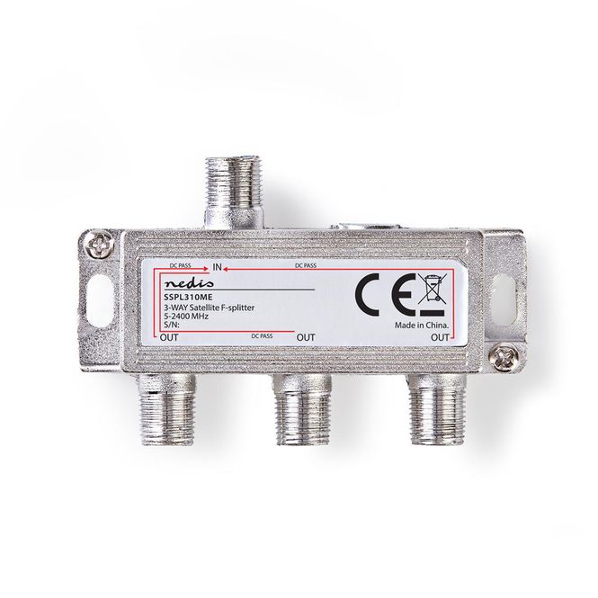 Hovedbilde F-Fordeler for Satellitt - Satelittsplitter - 5 - 2400 MHz ...
