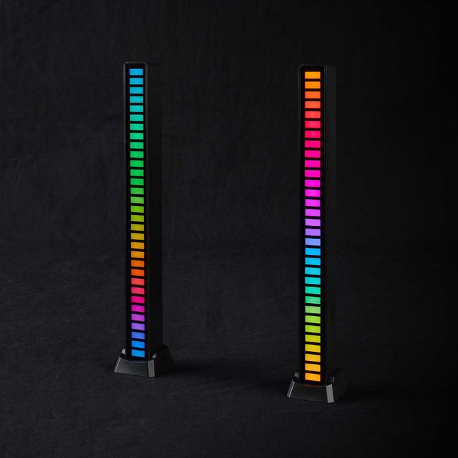 Hovedbilde Lydstyrt Oppladbare Led-Lys - Duo-pakke med totalt 64 ...