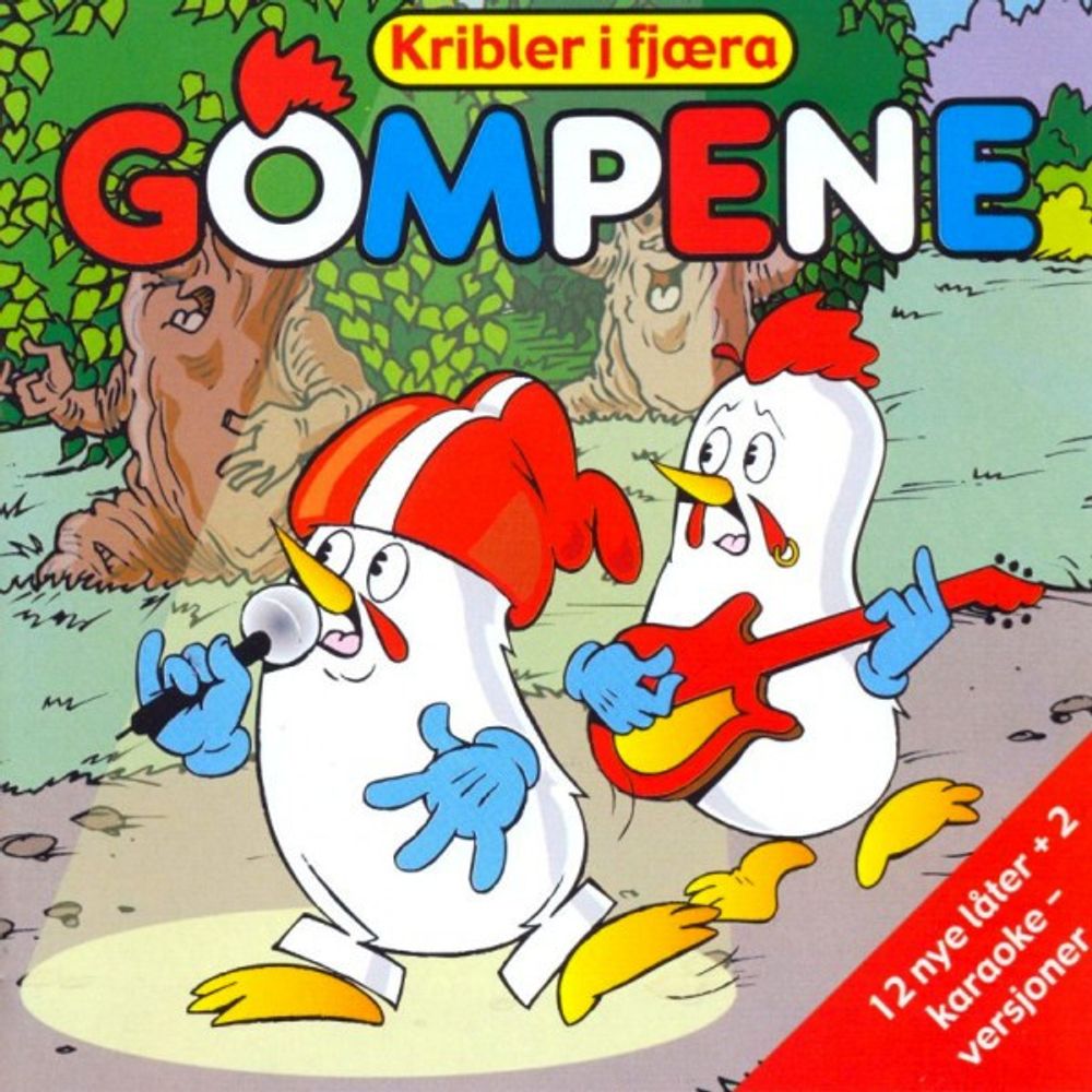 Gompene - Kribler i Fjæra (CD)