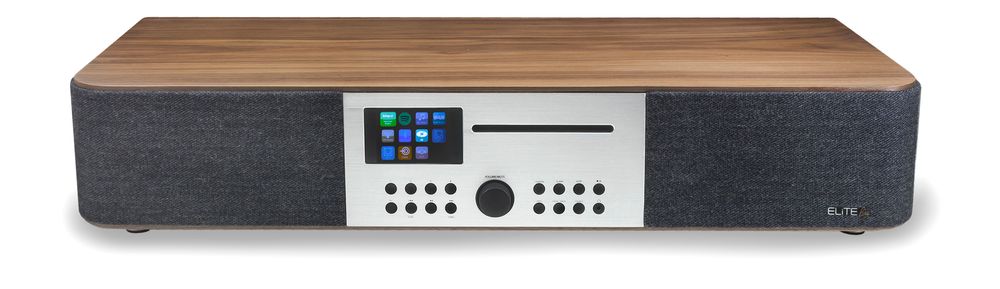 Soundmaster ICD2018 EliteLine stereoanlegg – Komplett musikkanlegg - Innebygd basshøyttaler (CD, DAB+, Internett og BT)
