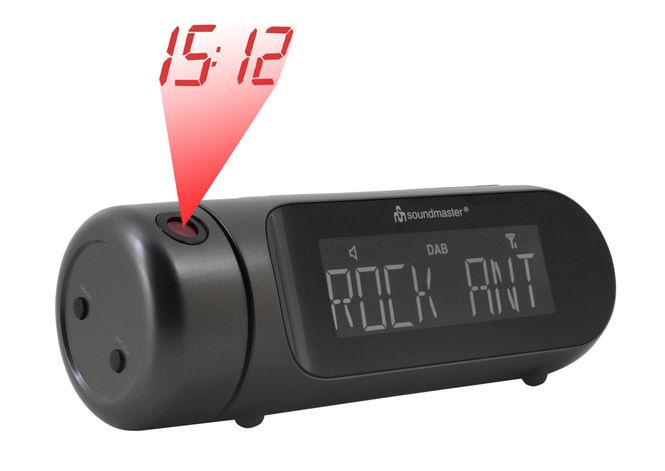 Hovedbilde DAB+ Klokkeradio med Projection - Soundmaster