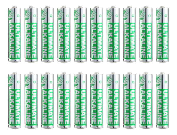 Hovedbilde AAA, LR03 Batterier 20 stk i pakke - Deltaco