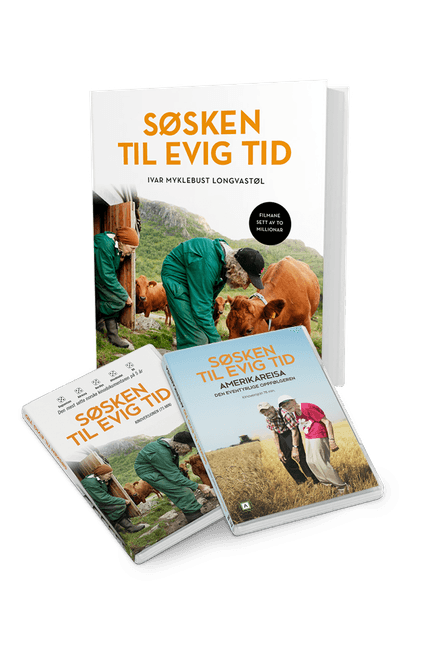 Hovedbilde Søsken til Evig Tid (Bok + begge filmane i pakke)