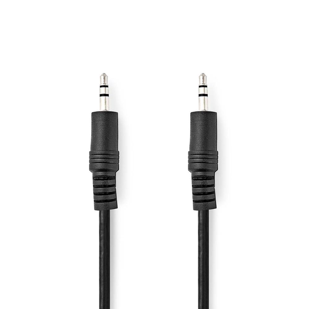 Stereo Audio Cable - 10 meter Mini-jack 3,5mm, Hann Til 3,5mm Hann (aux-kabel)