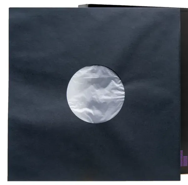 Hovedbilde Innercover - innerlommer 12`` Maxi og LP - 10 stk Svarte i ...