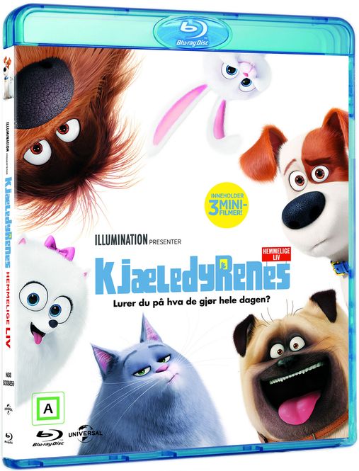 Hovedbilde Kjæledyrenes Hemmelige Liv (Blu-ray)