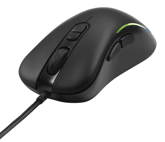 Hovedbilde Gamingmus med Kabel og RGB Lys - Optisk Mus fra Deltaco