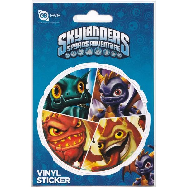 Hovedbilde Skylanders Spyros Adventure - Vinyl Stickers