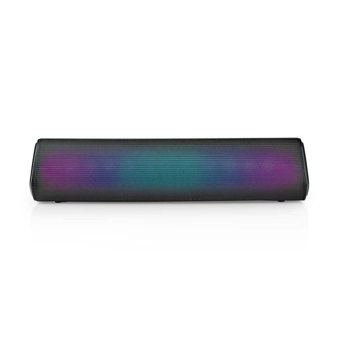 Hovedbilde Bluetooth Høyttaler 2 x 9 watt med Partylys - Nedis