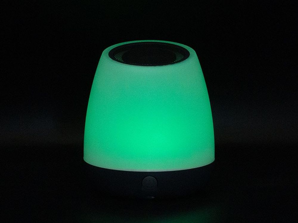 Bluetooth Høyttaler med LED-Lys - Oppladbar med Fargeskiftende Led-Lys