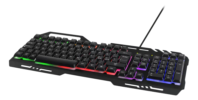 Hovedbilde Tastatur Deltaco Gaming Nordic Keyboard RGB Lighting - ...