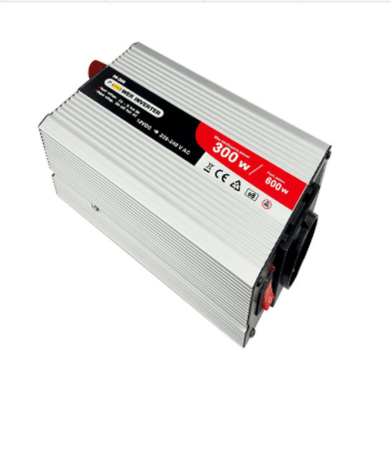 Hovedbilde Omformer - Inverter 300 watt  fra 12 volt til 230 volt
