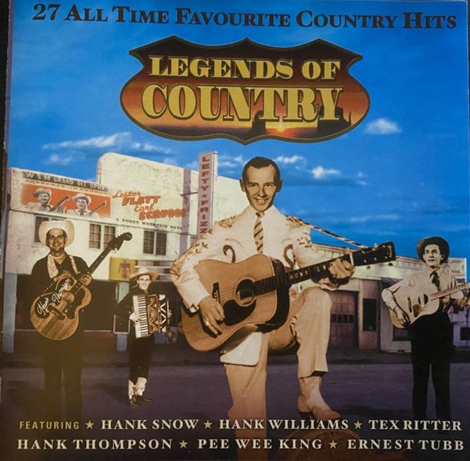 Hovedbilde Legends Of Country - All Time Favourite Country Hits (CD)