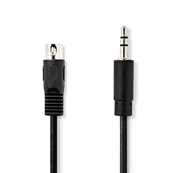 Hovedbilde Din Plugg 5-pins til 3,5mm Mini-Jack 1 meter
